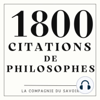 1800 Citations de philosophes