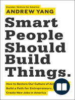 Smart People Should Build Things