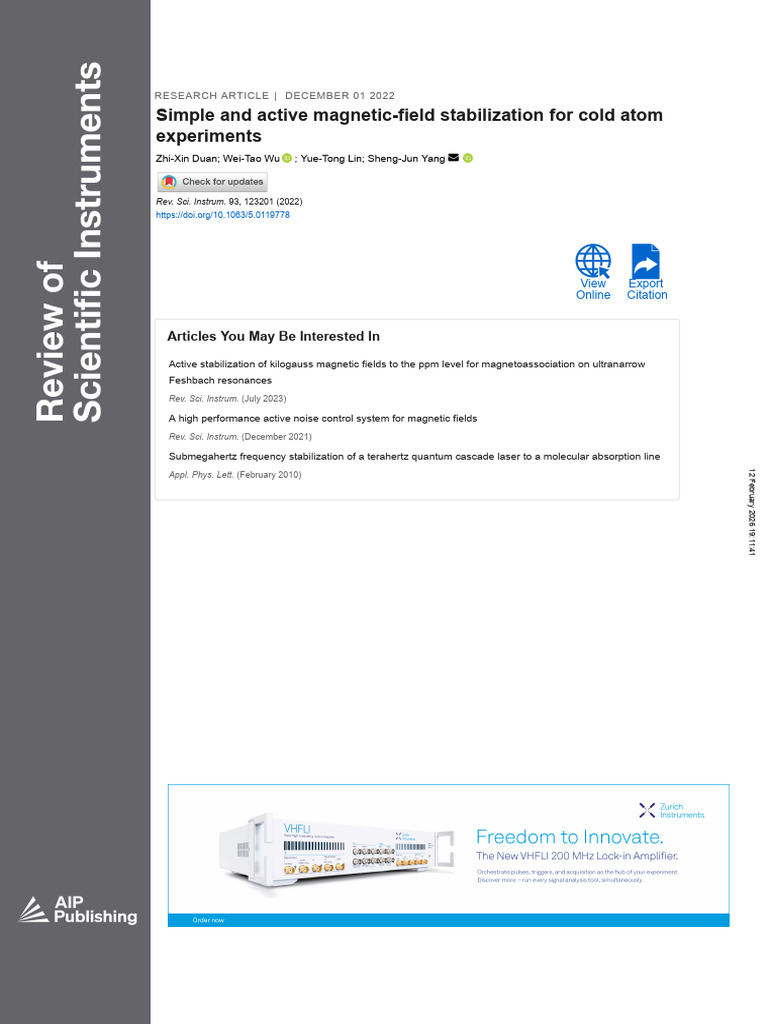 Simple | PDF | Magnetometer | Amplitude