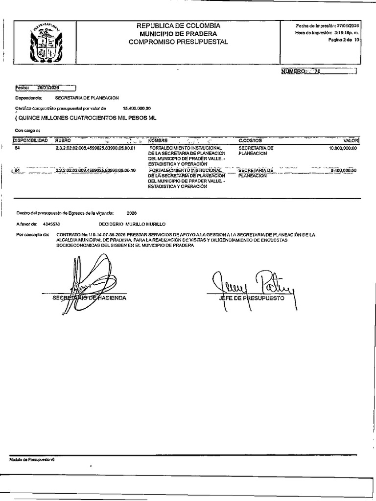 RP Deciderio Murillo Murillo 20260128 - 15091906 | PDF
