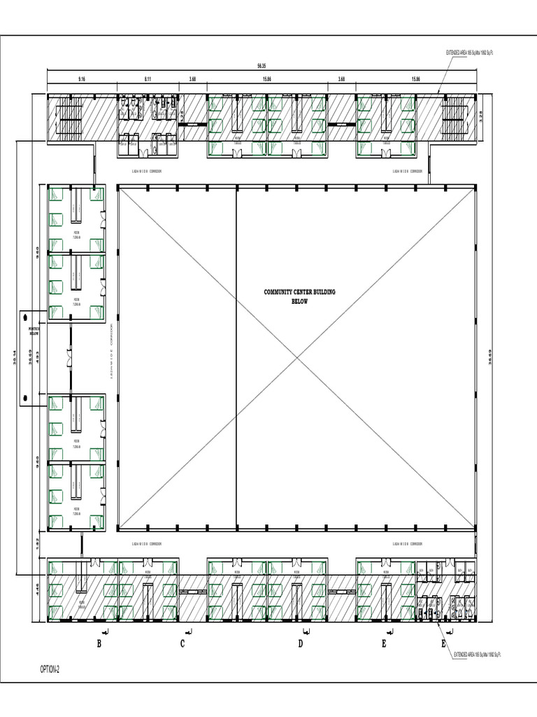 Option-2 Floor Plan - Community Center | PDF
