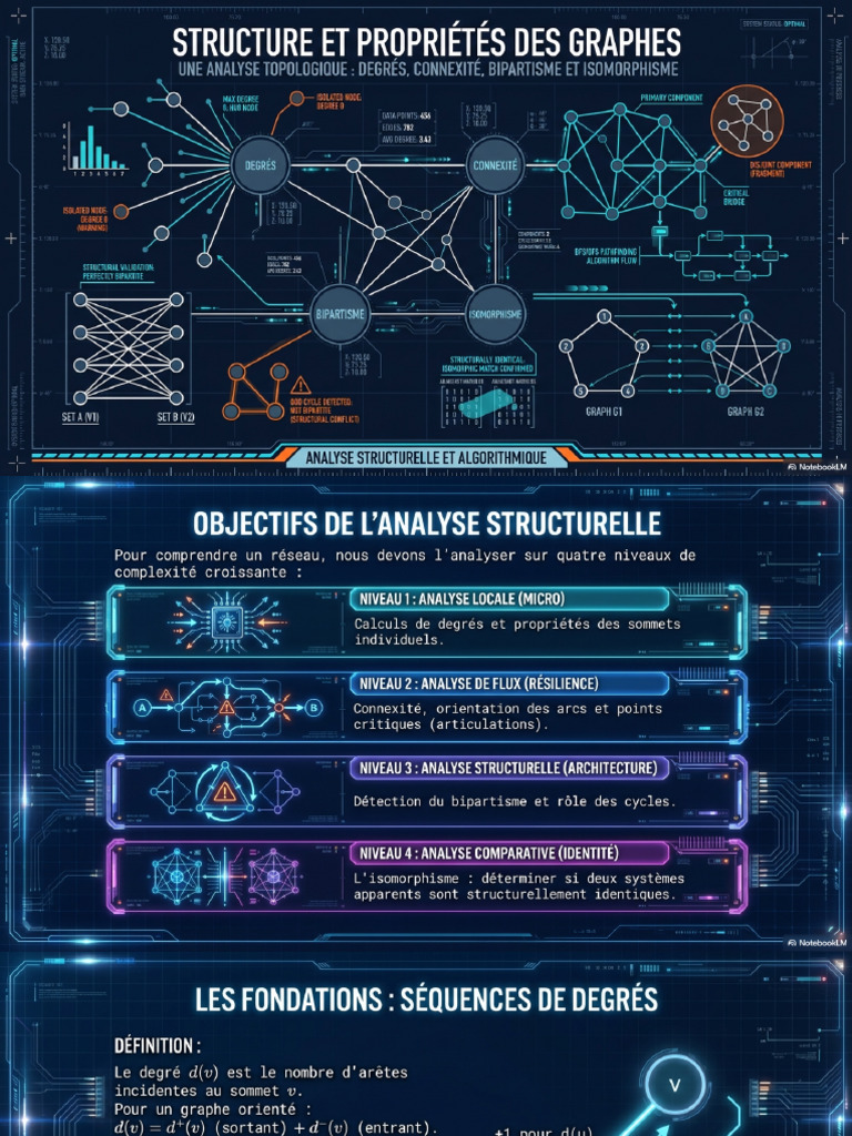 Réseau Analyse Structure Propriétés Des Graphes | PDF