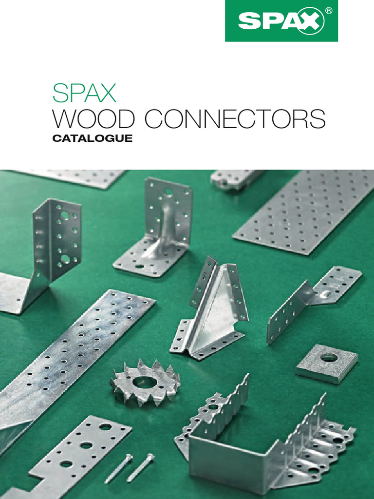 Spax - Wood Connectors | PDF | Screw