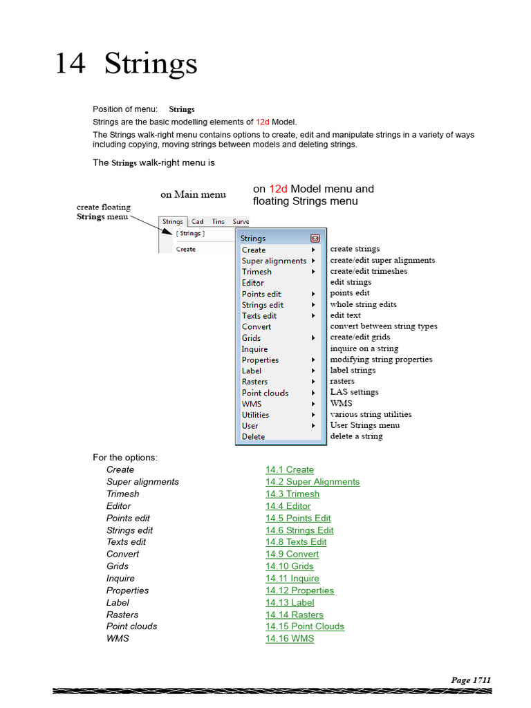 12d Roads Core | PDF | Menu (Computing) | Angle