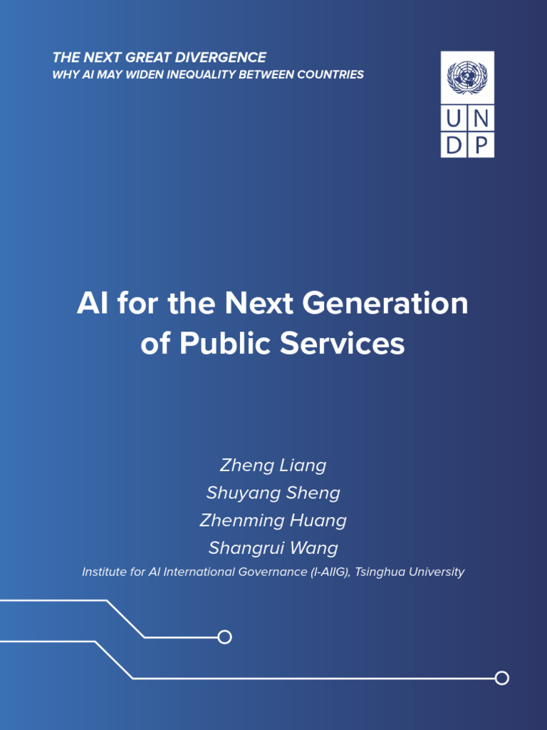 Ai For The Next Generation of Public Services | PDF | Artificial ...