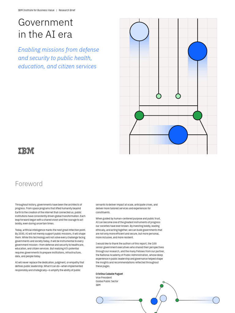 Government Ai Era Report | PDF | Artificial Intelligence | Intelligence ...