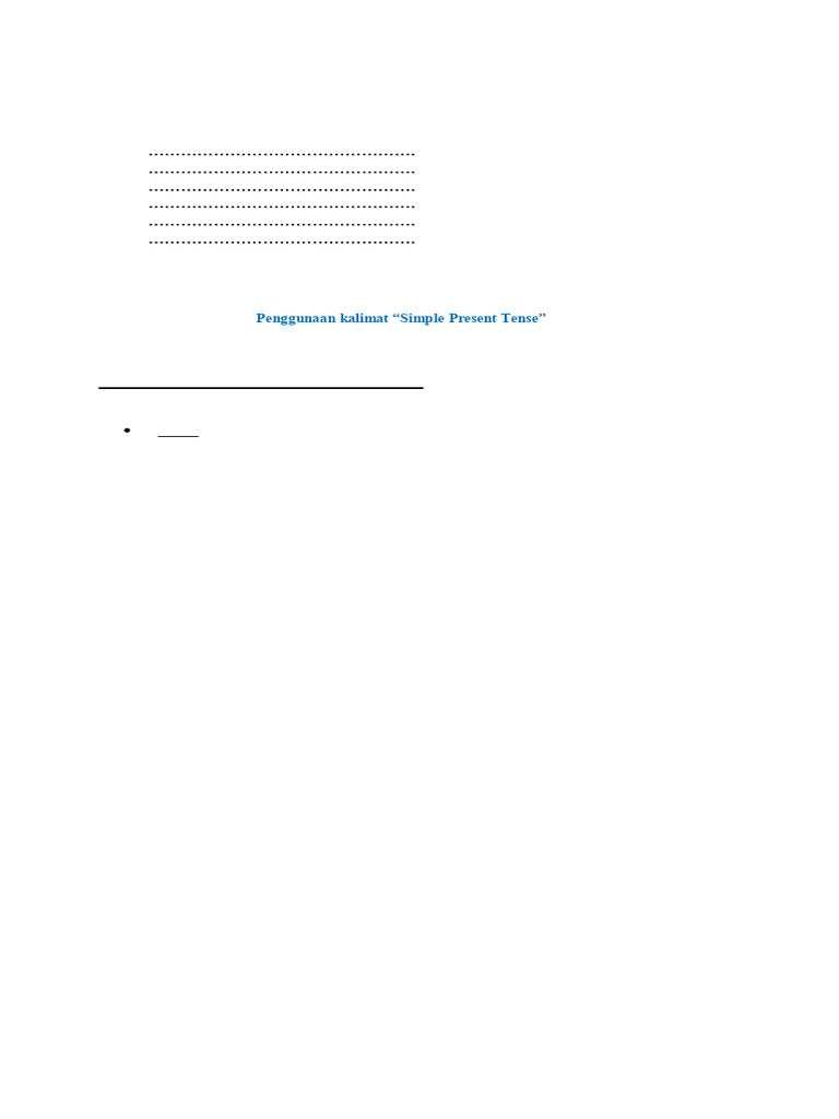 LKPD Simple Present Tense Kelas 7 | PDF | Chess Theory | Chess Openings