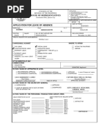 Out of Station Duty Request Form | PDF