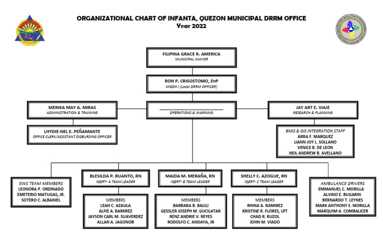 1.8 Mdrrmo Organizational Structure | PDF