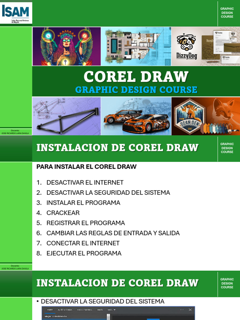 CLASE 07 - Instalación de Corel Draw | PDF | Software | Informática