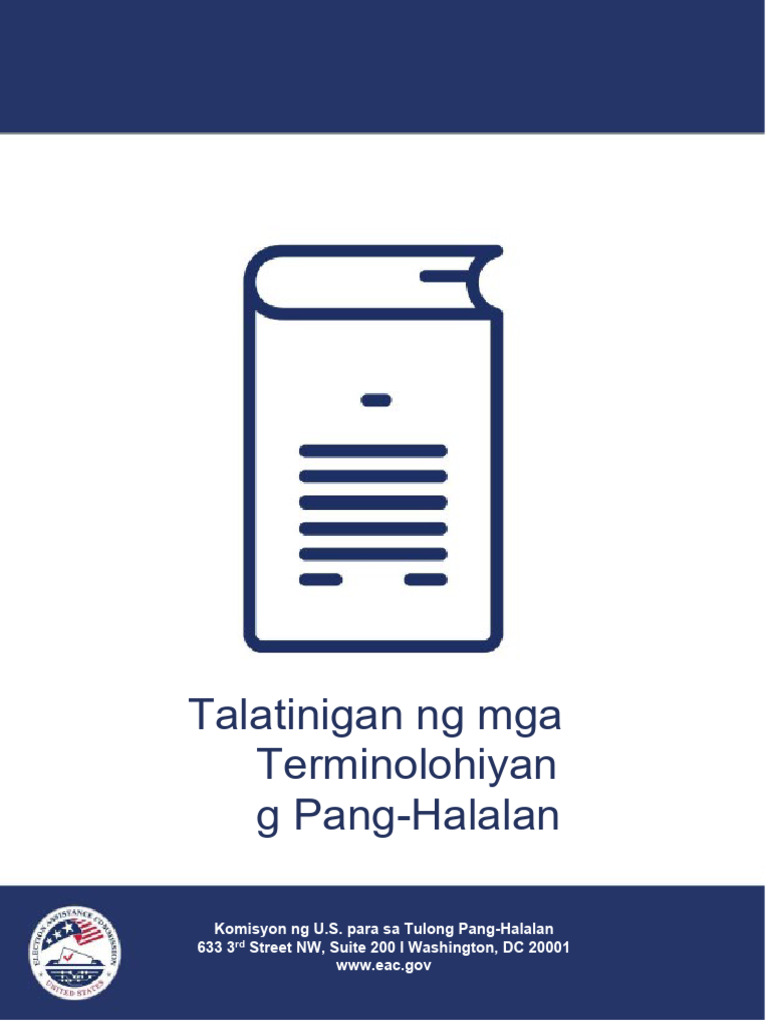 Glossary Tagalog | PDF