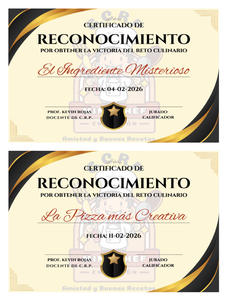 Certificados Imprimir | PDF