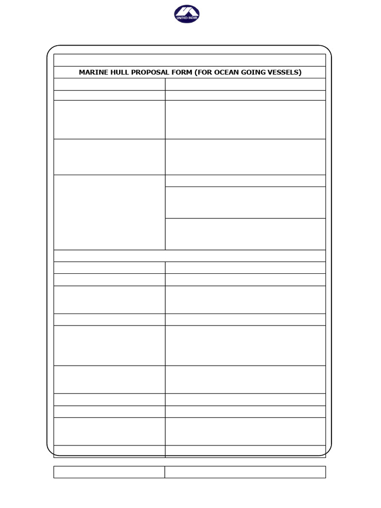 Marine Hull Ocean Going Vessels | PDF | Shipping | Water Transport