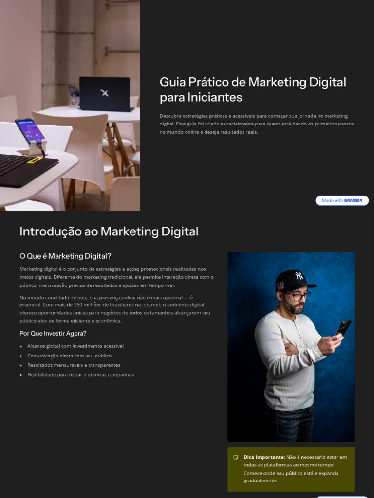 Guia Pratico de Marketing Digital para Iniciantes | PDF | Marketing ...