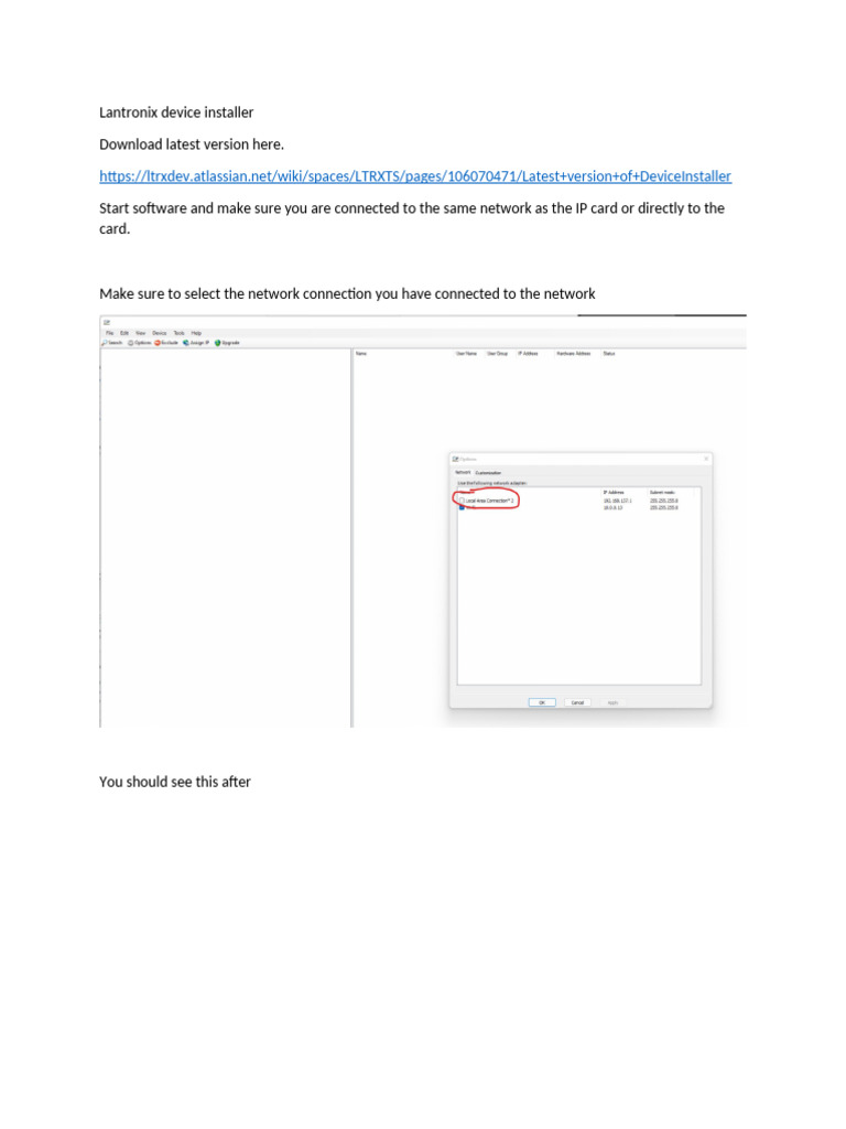 Lantronix Device Installer | PDF