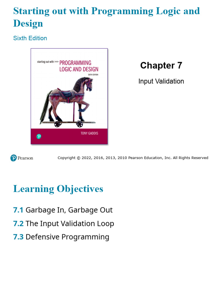 Ch07 Input Validation - Tagged | PDF | Payroll | String (Computer Science)