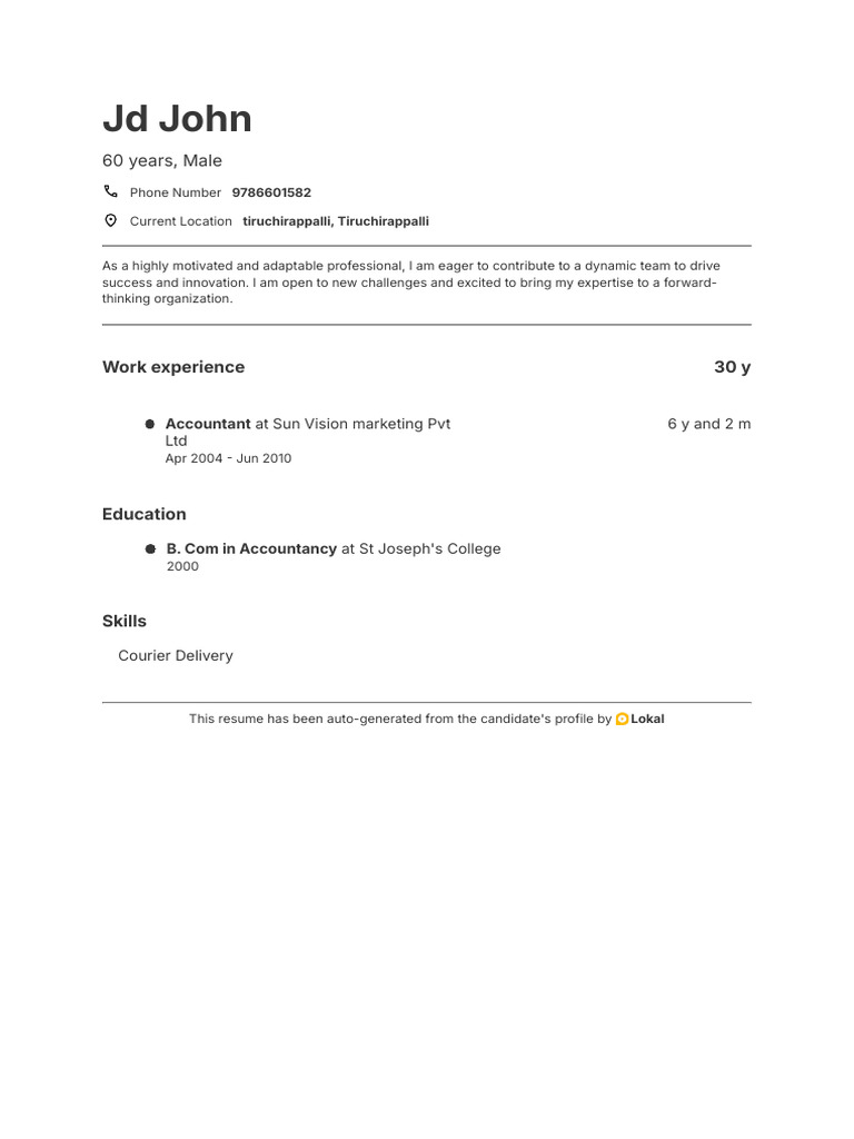 JD John | PDF