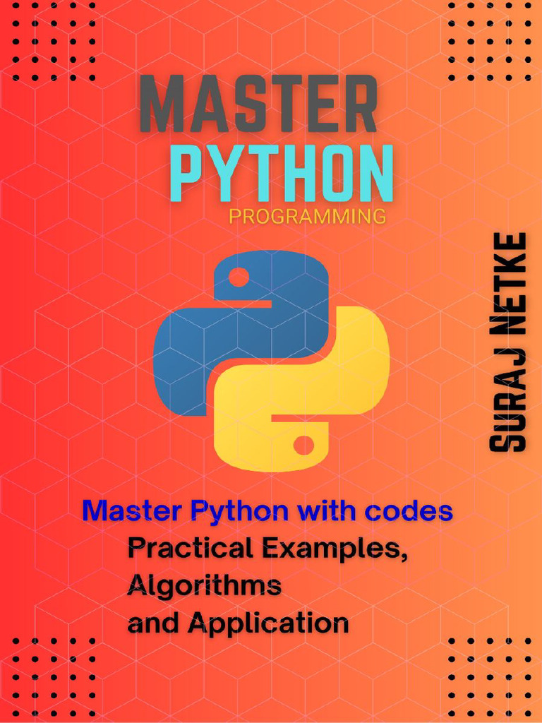 Master Python With Codes | PDF