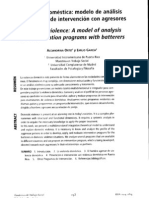 Ortiz, Alejandrina y Emilio García, Violencia Doméstica Modelo de Análisis y Programas de Intervención Con Agresores. Cuadernos de Trabajo Social, 2003