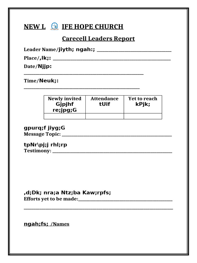 Leaders Report | PDF