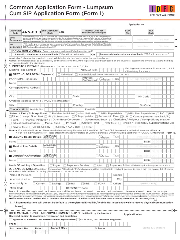 Idfc Caf | PDF | Mutual Funds | Banks