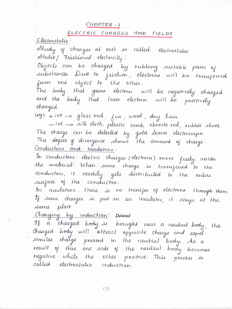 1.Ch 1 Notes | PDF