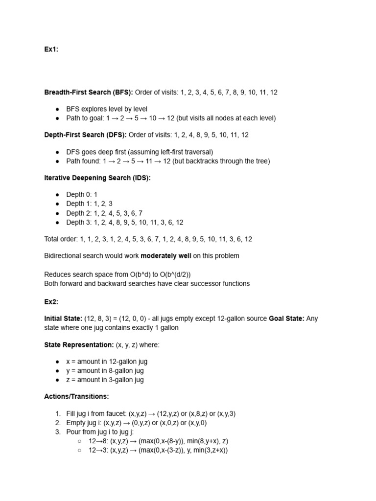 Assignment 2 Uninformed Search | PDF | Applied Mathematics ...