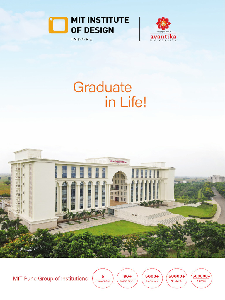 MIT ID Indore Avantika University Design Brochure 2025 26 | PDF