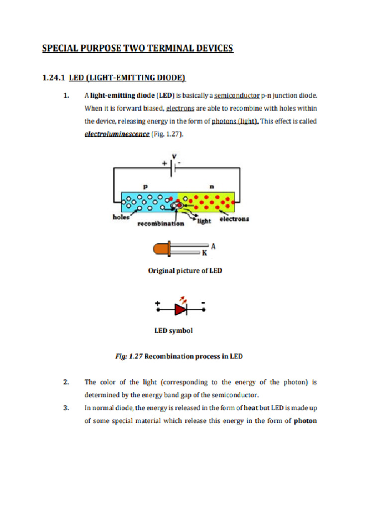 Special Purpose Diodes | PDF