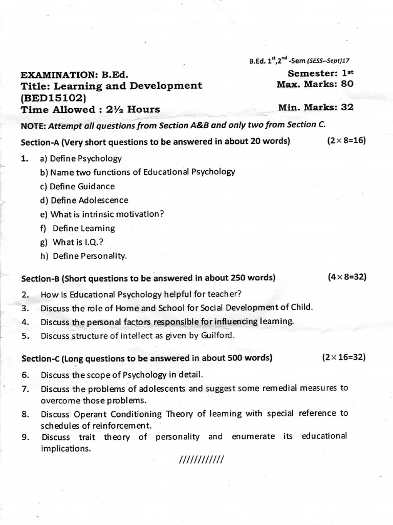 Learning & Development | PDF