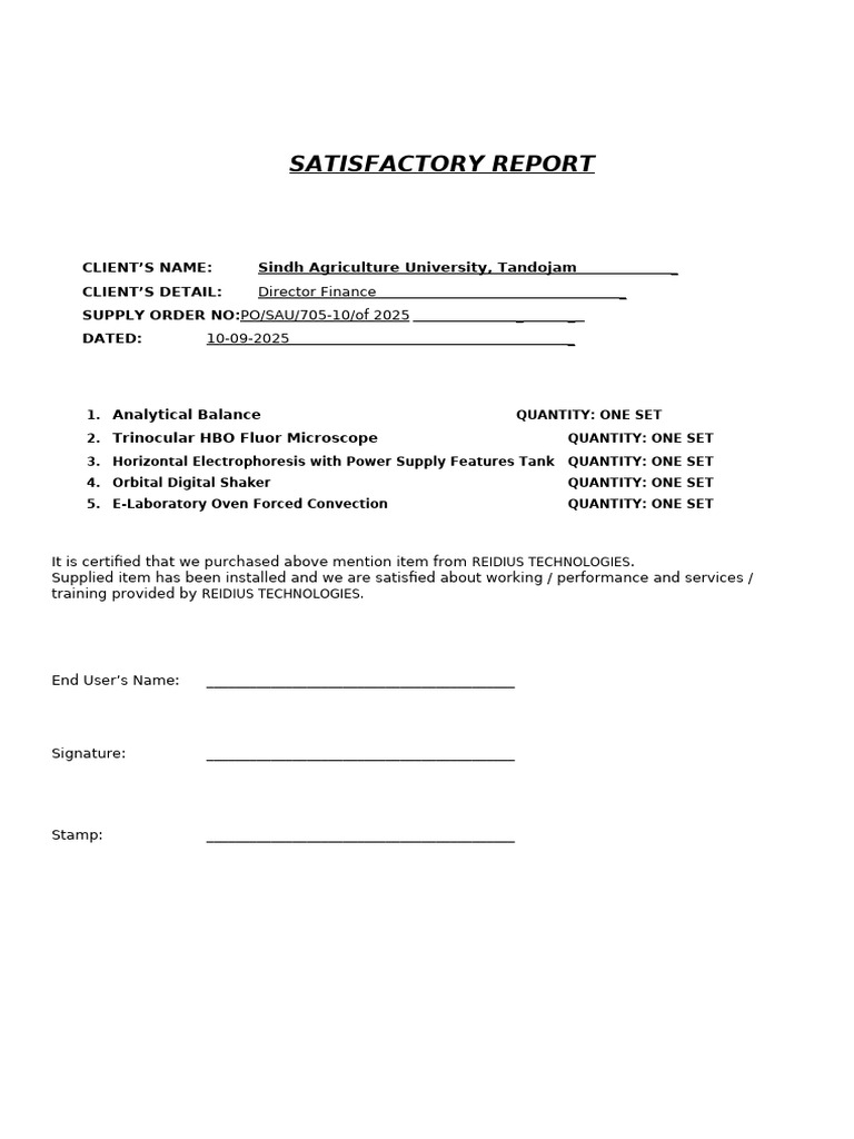 Satisfactory | PDF