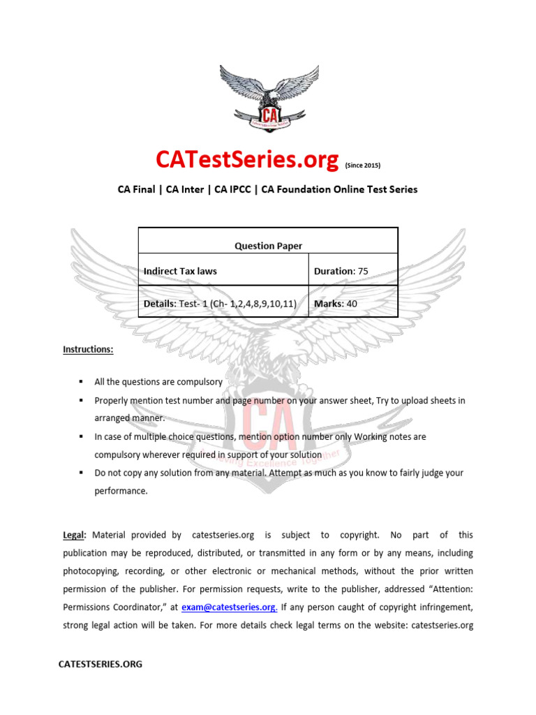 Idt 1 | PDF | Value Added Tax | Taxes
