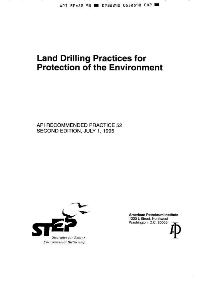 RP 52 Rev2 Environment Protection | PDF