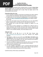 SEB Demo Exam Student Guide | PDF