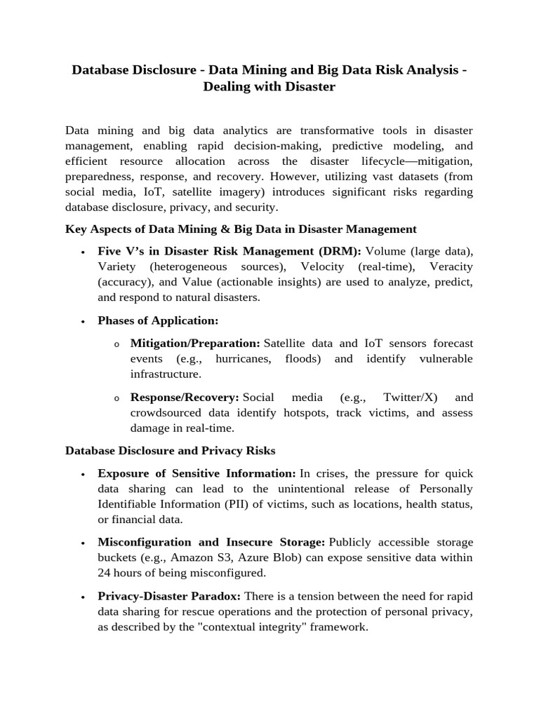 Unit 2 Database Disclosure | PDF | Security | Computer Security