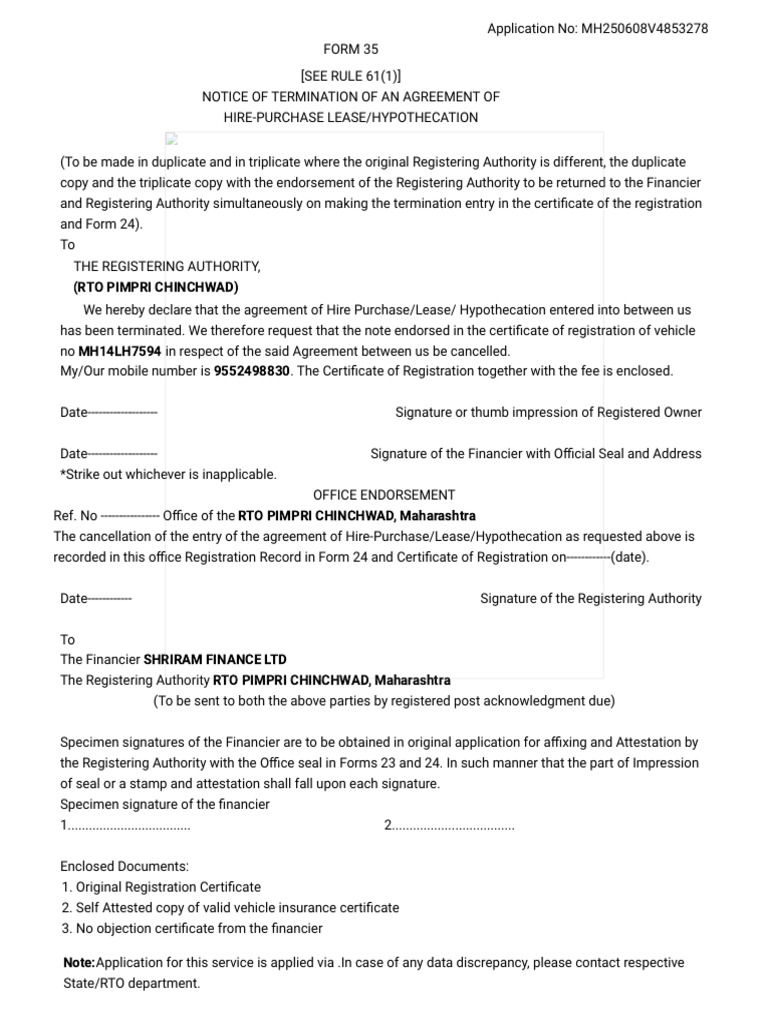 Form 35 | PDF