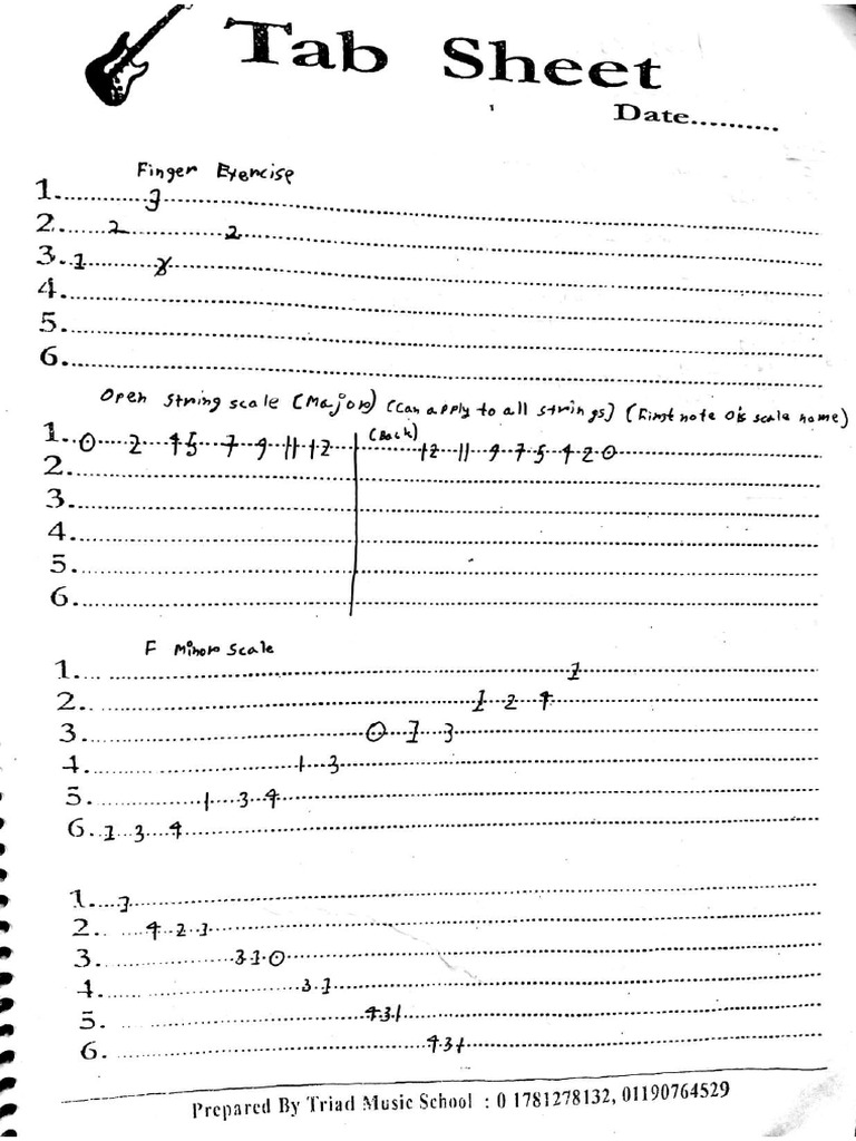 Guitar Tab | PDF