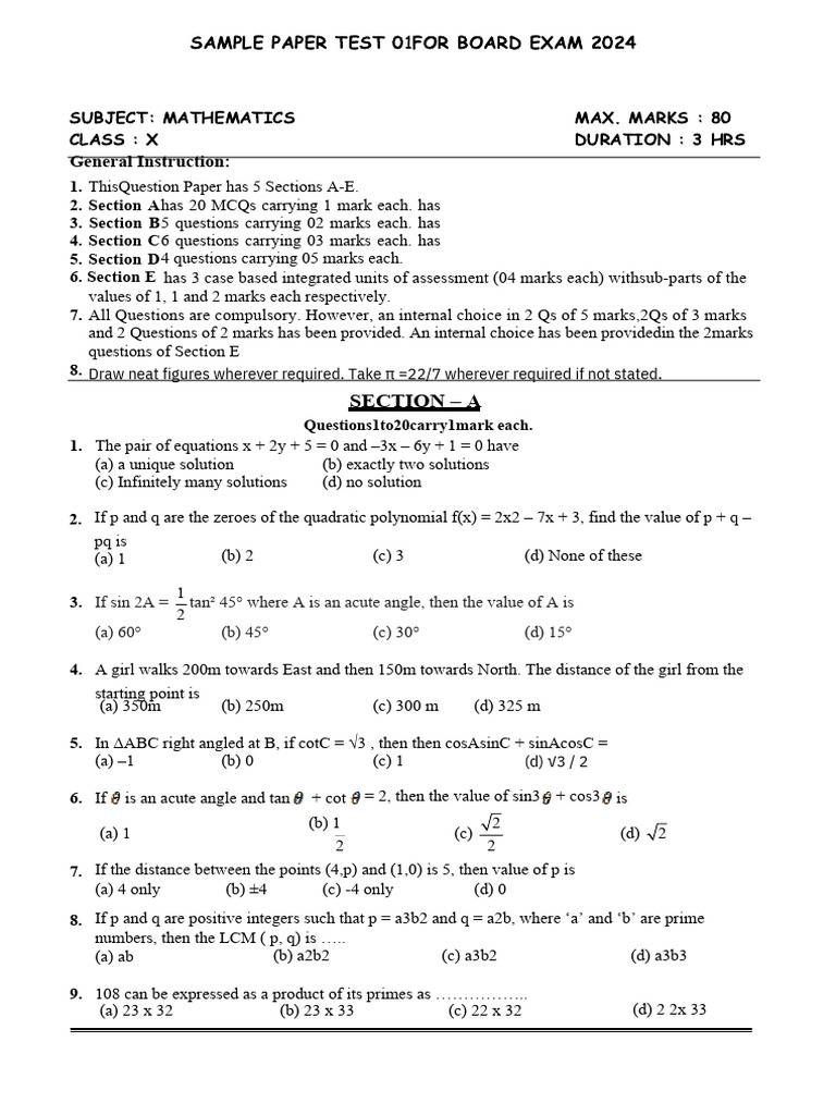 Maths Mock Paper 01 With Solutions - PDF - 20260212 - 135924 - 0000 ...
