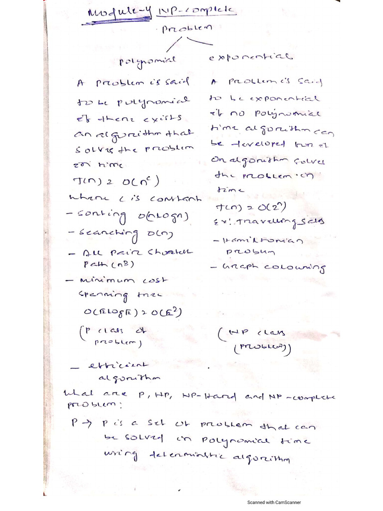 4th Sem DAA Mod 4 | PDF