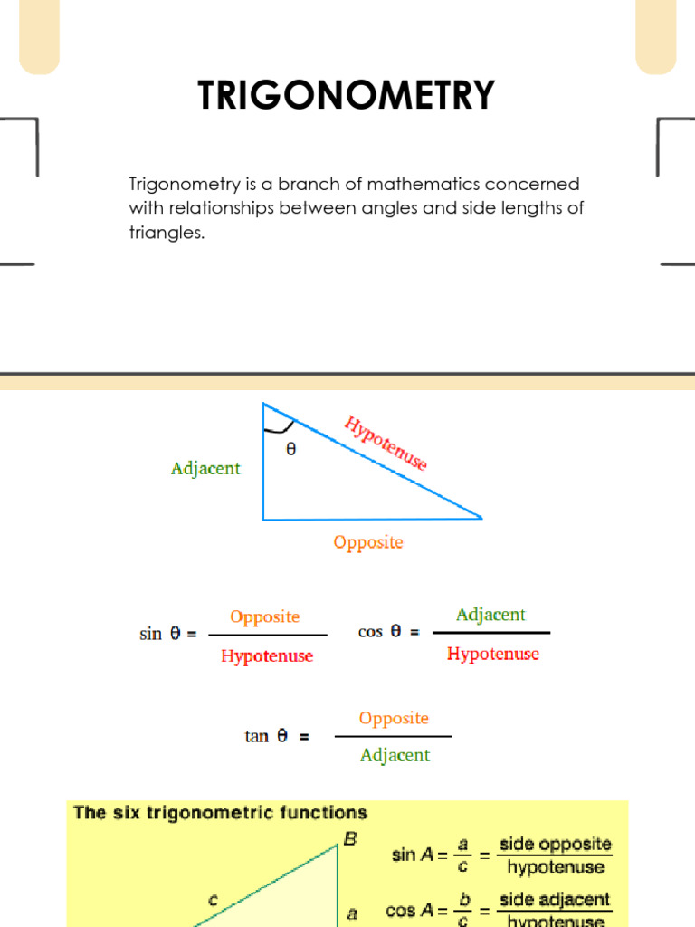 Trigonometry | PDF