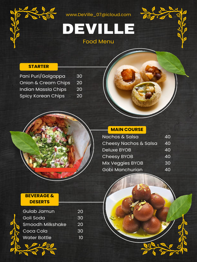 Food Fest Menu | PDF