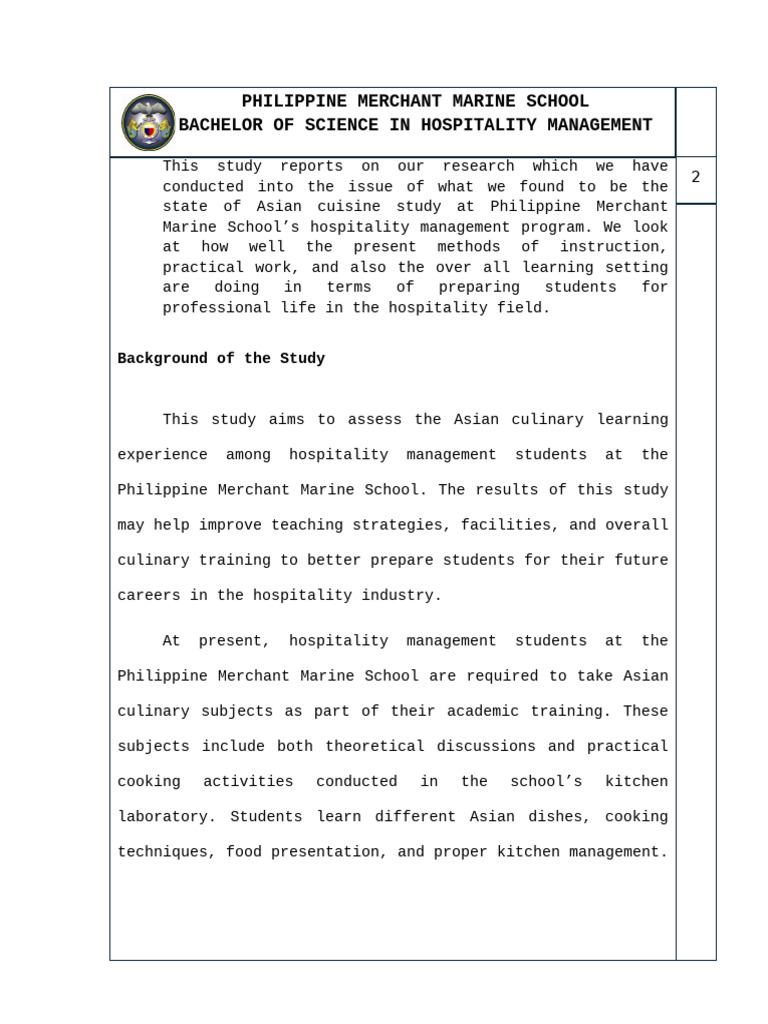 Manuscript Template Page 2 | PDF | Culinary Arts | Science