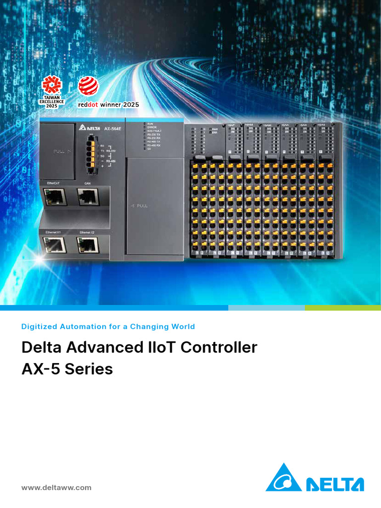 Delta Ia-Plc Ax5 C en 20250519 | PDF | Usb | Electrical Engineering