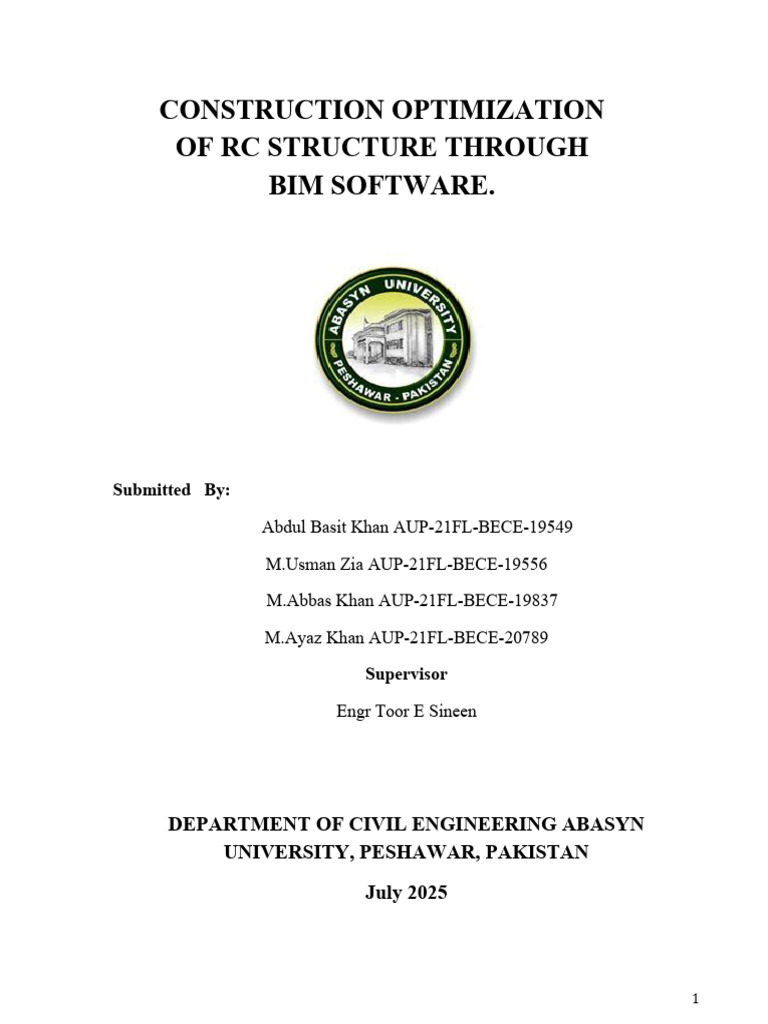 Thesis | PDF | Building Information Modeling | Concrete