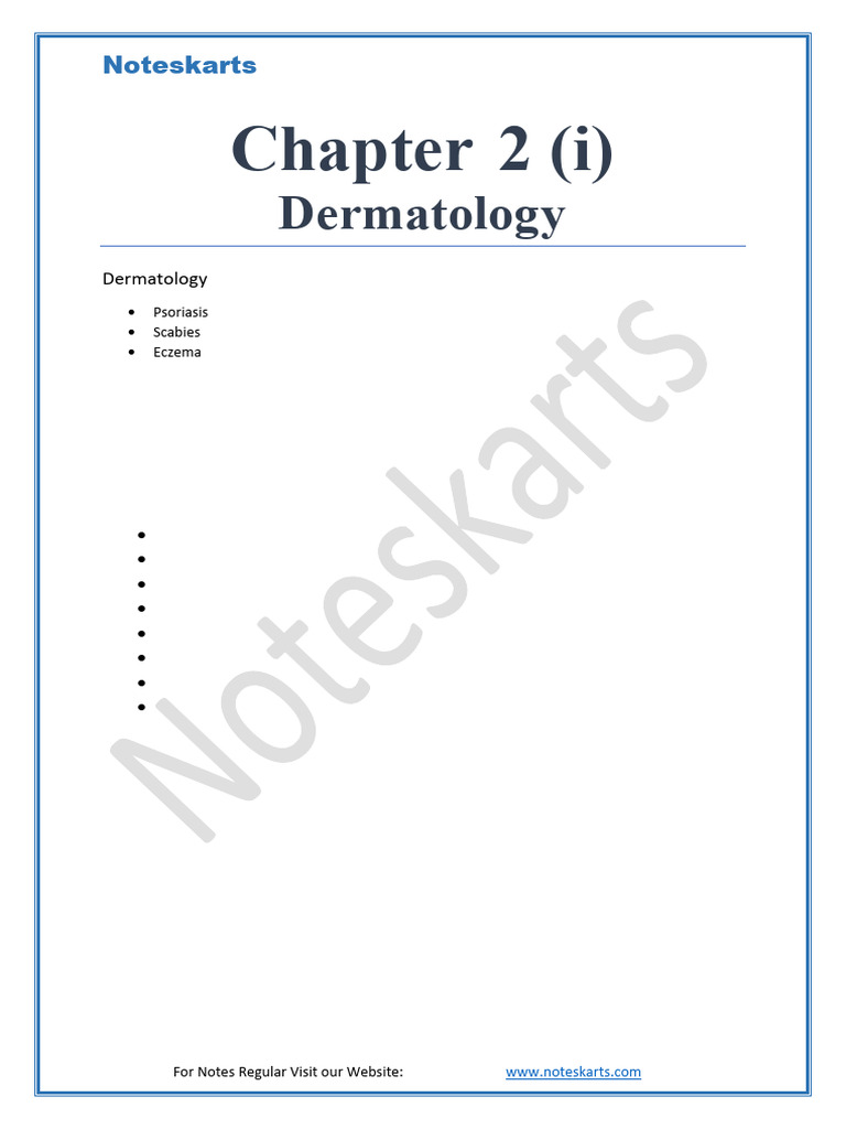 Chapter 2 UNIT 9 Pharmacotherapeutics Notes Complete Notes by ...