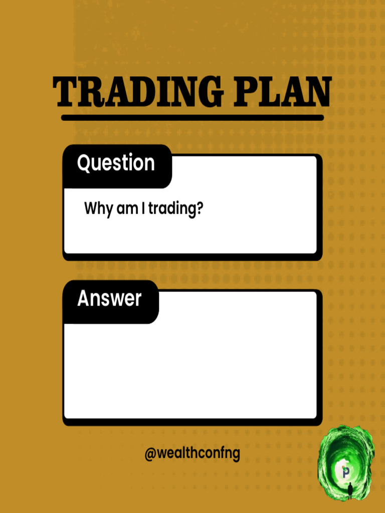 Trading Plan | PDF
