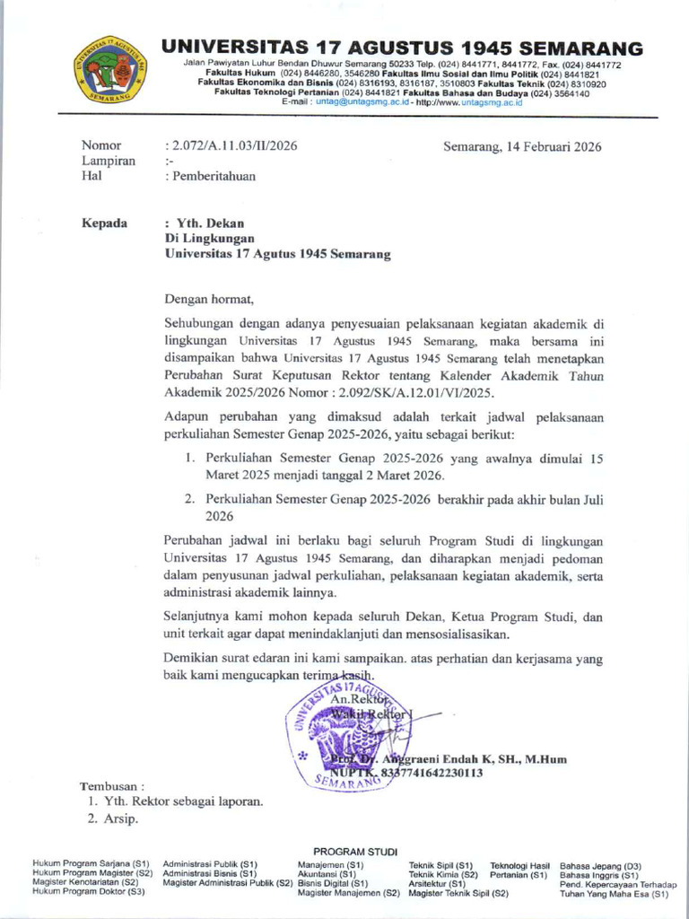 Surat Edaran | PDF