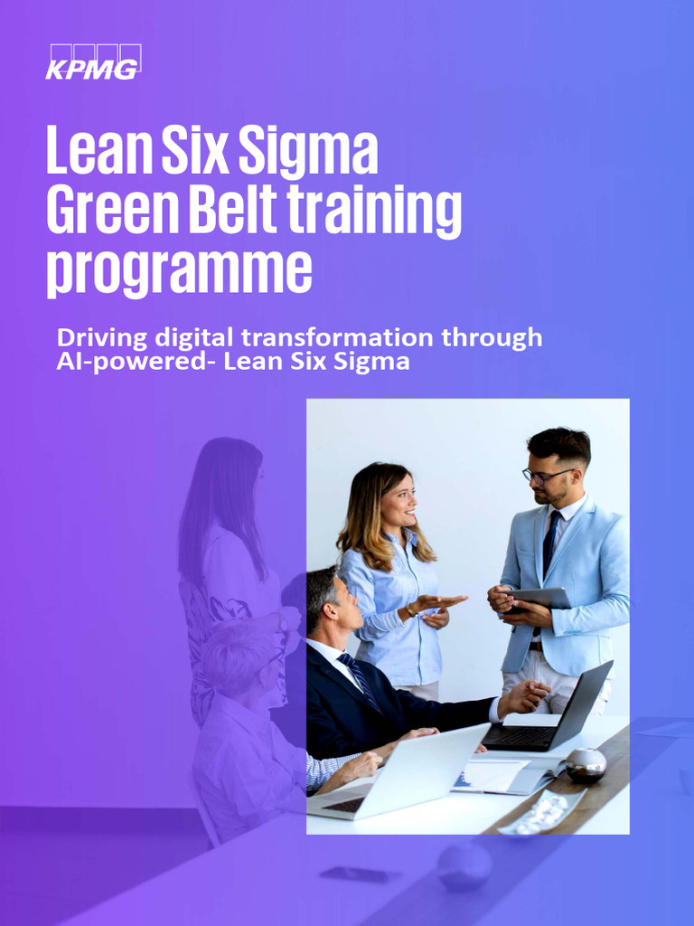 Lean Six Sigma Green Belt With AI - Brochure | PDF | Six Sigma | Statistics