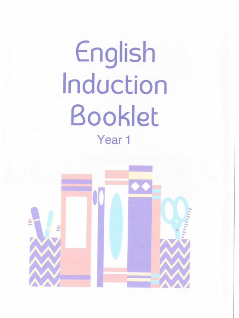English Induction Booklet | PDF