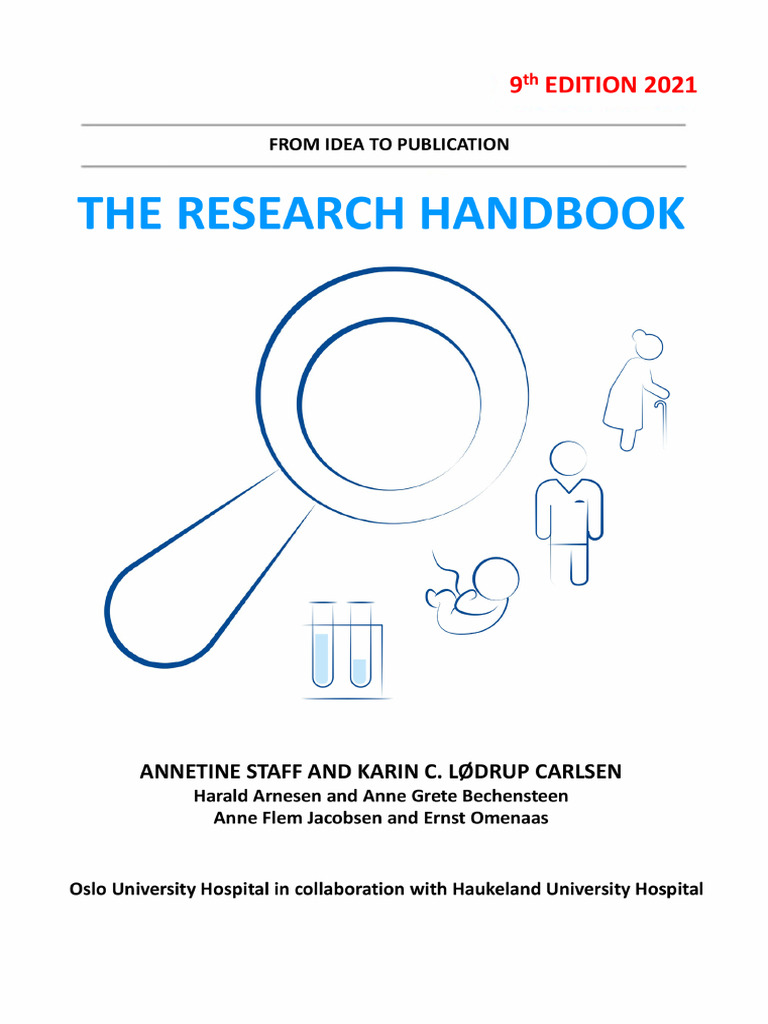 The Research Handbook 2021 211221 | PDF | Clinical Trial | Quantitative ...